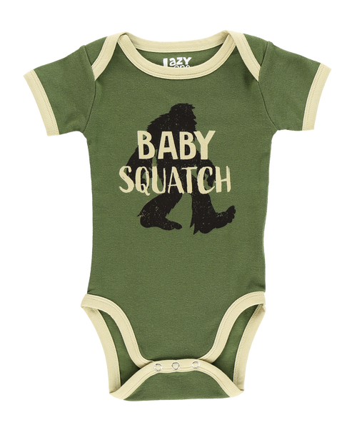 Lazy One Baby Squatch Infant Onesie Creeper