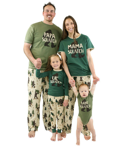 Lazy One Baby Squatch Infant Onesie Creeper