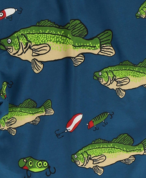 Lazy One Bass Men's Pajama Shorts