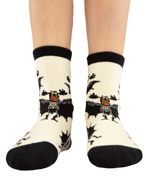 lazy one Bat Moose Kid Sock