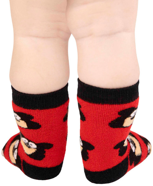 Lazy One Bear Bum Infant Sock