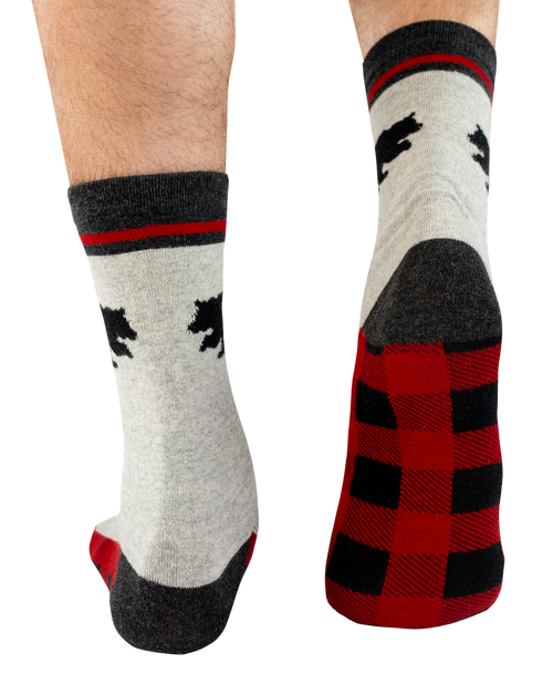 Lazy One Bear Cheeks Crew Sock