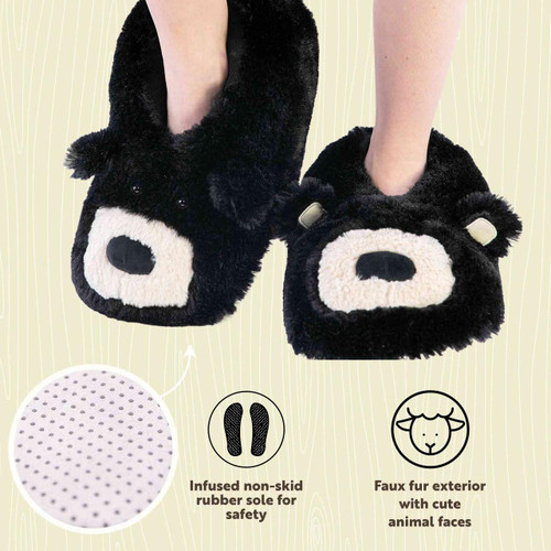 Lazy One Bear Critter Slippers