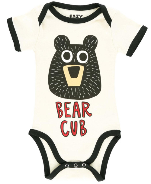 Lazy One Bear Cub Infant Creeper Onesie