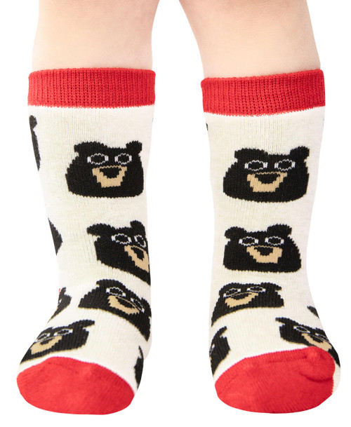lazy one Bear Cub Infant Sock