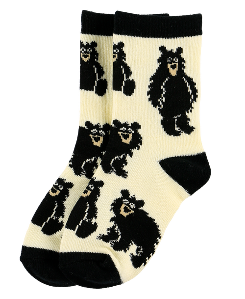 Lazy One Bear Cub Kid Sock