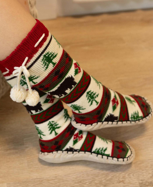 Lazy One Bear Essentials Adult Bear Mukluk Slipper