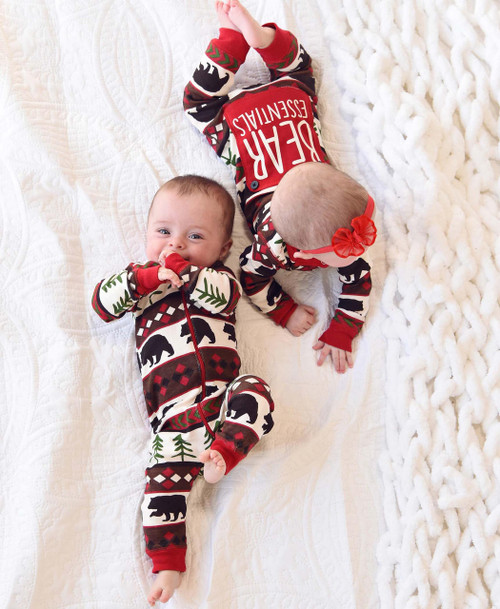 Lazy One Bear Essentials Infant Onesie Flapjack