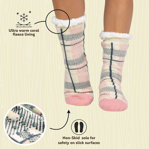 Lazy One Bear Hug Plush Sock