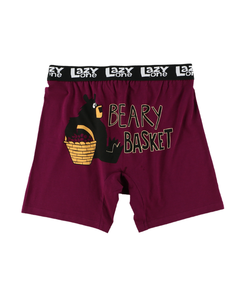 Lazy One Beary Basket Men's Boxer Brief