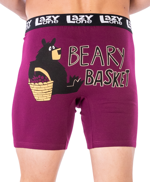lazy one Beary Basket Men's Boxer Brief