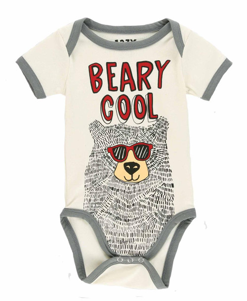 lazy one Beary Cool Infant Creeper Onesie