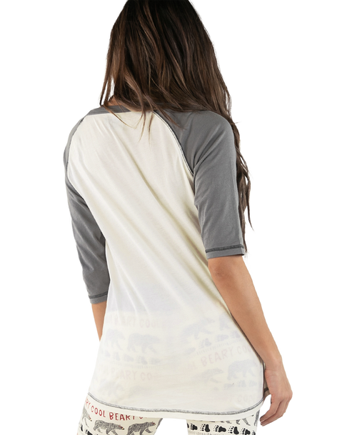 Lazy One Beary Cool Women's Tall Tee