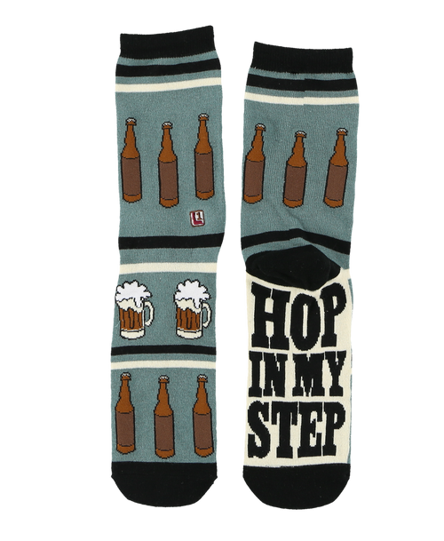 Lazy One Beer Crew Sock
