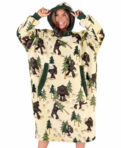 lazy one Bigfoot Blanket Hoodie