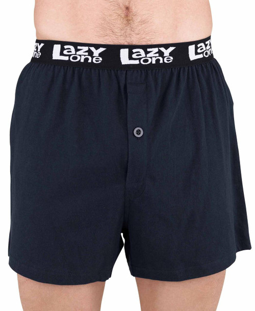 Lazy One Bite Me Men's Shark Funny Boxers