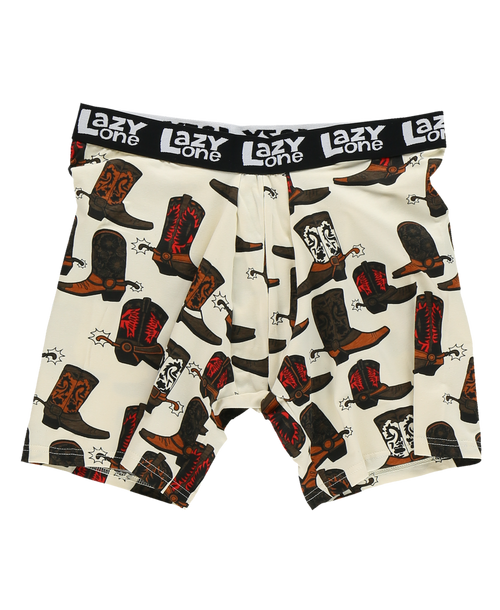 Lazy One Boot Men's Boxer Briefs