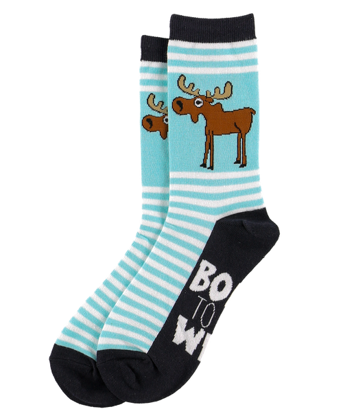 Lazy One Born Wild Crew Sock