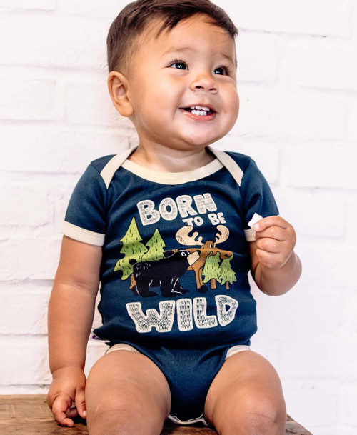 Lazy One Born Wild Infant Creeper