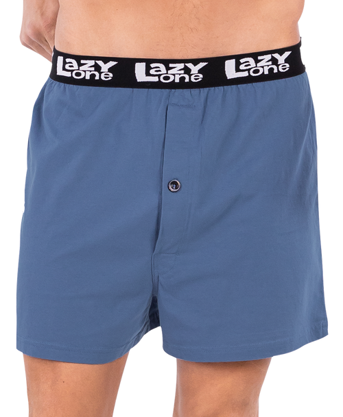 Lazy One Bottoms Up Men's Funny Boxer