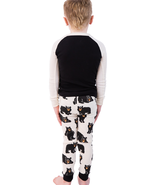 Lazy One Brother Bear Kid's Long Sleeve PJ's