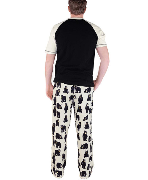 Lazy One Brother Bear Men's PJ Set