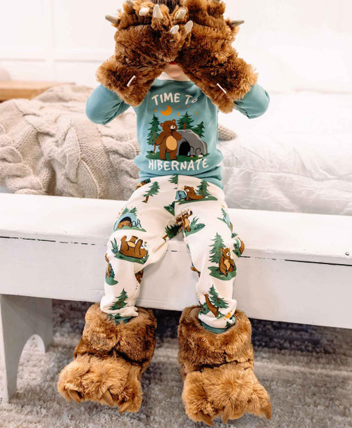 Lazy One Brown Bear Paw Set