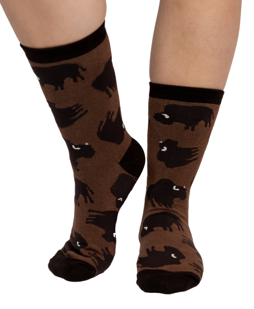 lazy one Buffalo Crew Sock