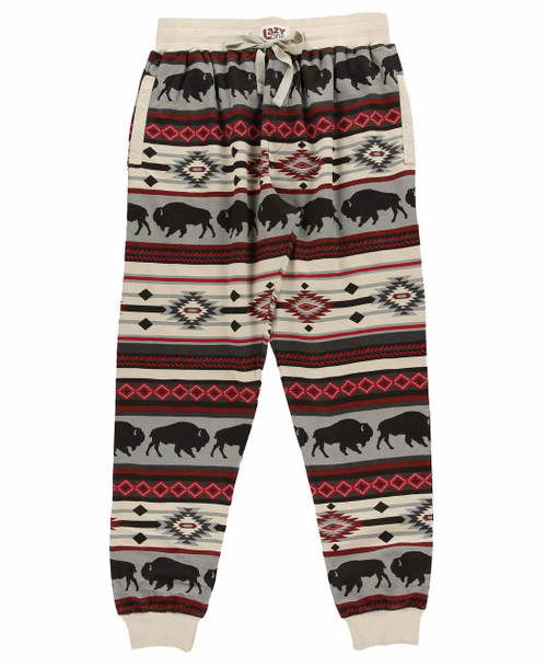 Lazy One Buffalo Fair Isle Men's Joggers