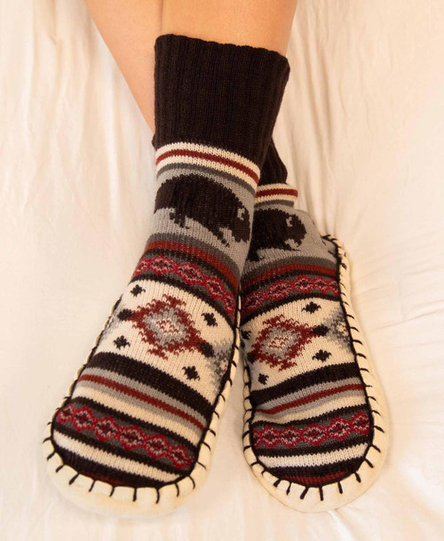 Lazy One Buffalo Short Mukluk Slipper