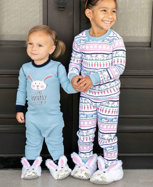 Lazy One Bunny Critter Slippers