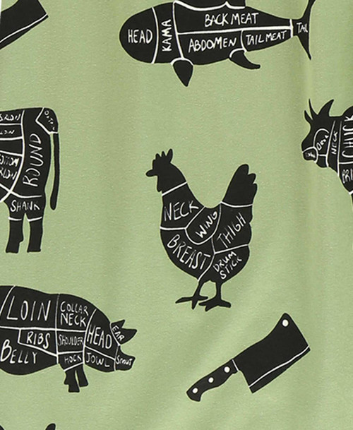 Lazy One Butcher Map Men's PJ Pant