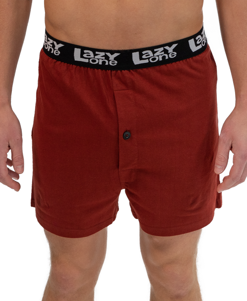 Lazy One Butt Nugget Men's Rooster Funny Boxer