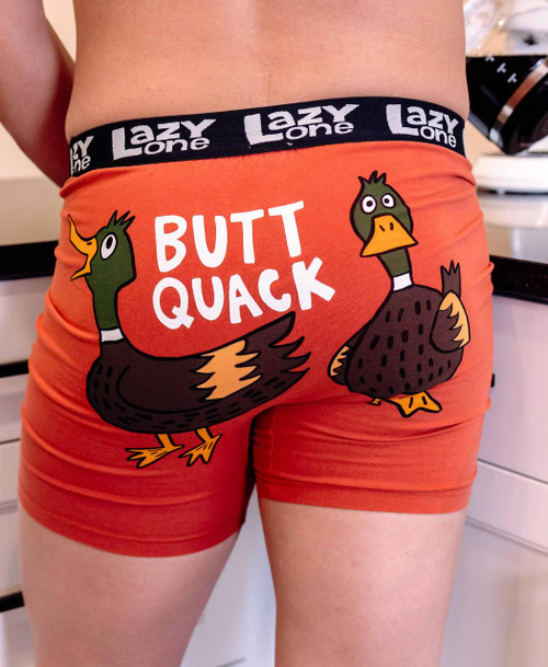 Lazy One Butt Quack Men's Boxer Brief