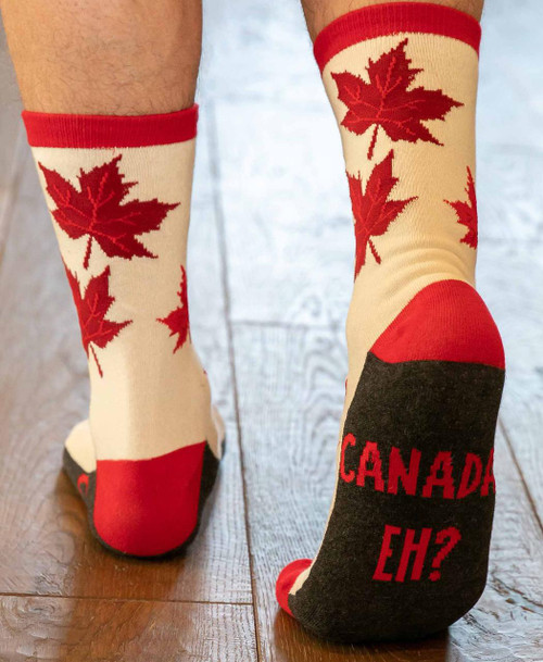 Lazy One Canada Eh? Crew Sock