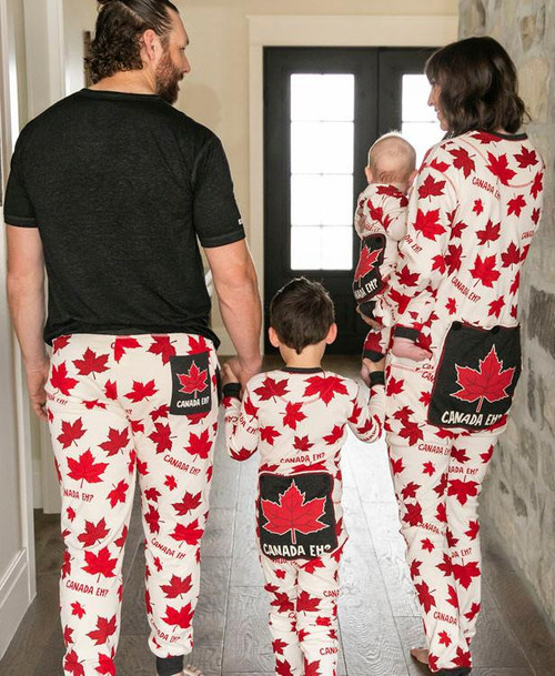 Lazy One Canada Eh? Kid Onesie Flapjack