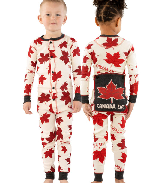 lazy one Canada Eh? Kid Onesie Flapjack