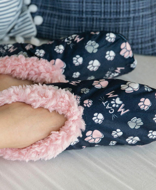 Lazy One Cat Mom Fuzzy Feet