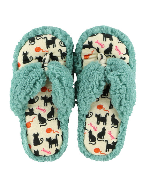 lazy one Cat Nap Spa Slipper