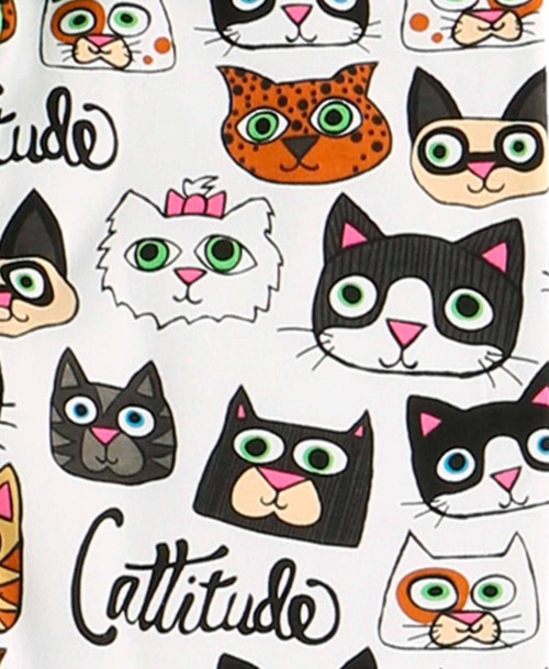 Lazy One Cattitude Women's Cat Legging Set