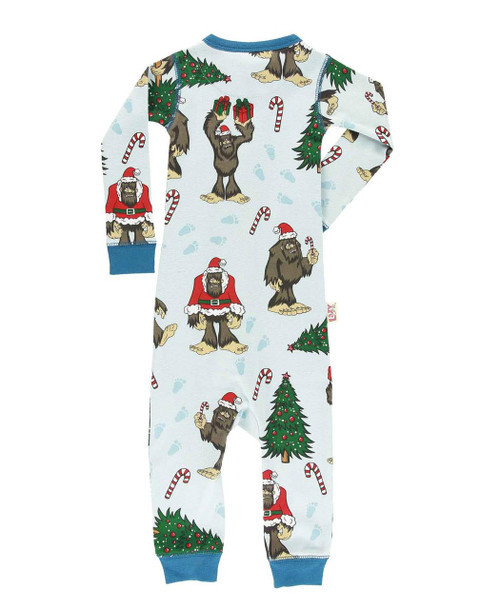 Lazy One Christmas Bigfoot Infant Union Suit