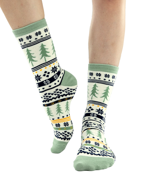 Lazy One Christmas Fair Isle Sock 3 Pack