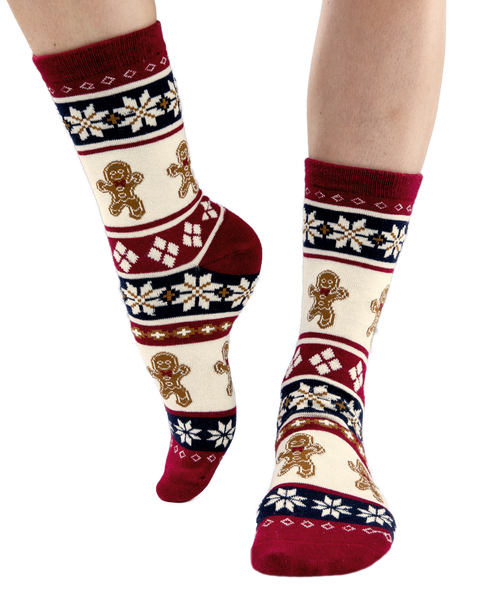 Lazy One Christmas Fair Isle Sock 3 Pack