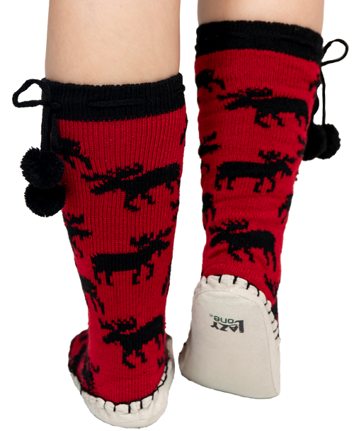 Lazy One Classic Moose Adult Mukluk Slipper