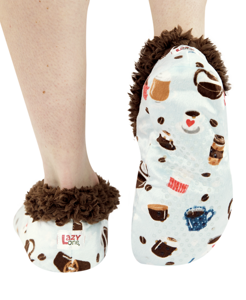 Lazy One Coffee First Fuzzy Feet