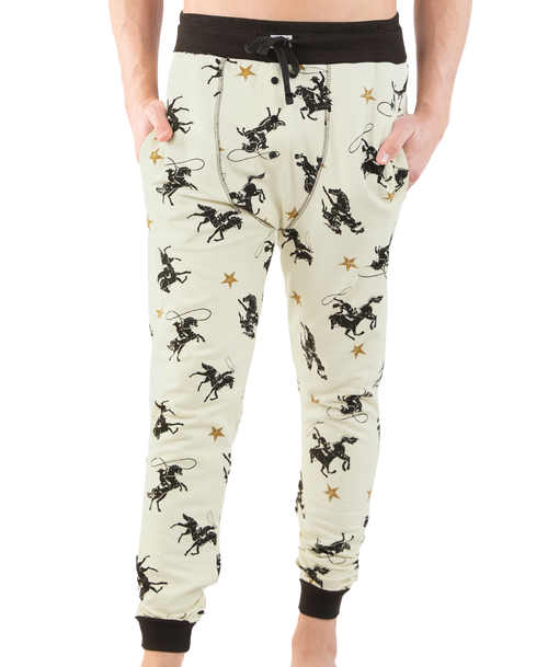 lazy one Cowboy Men's Long Johns