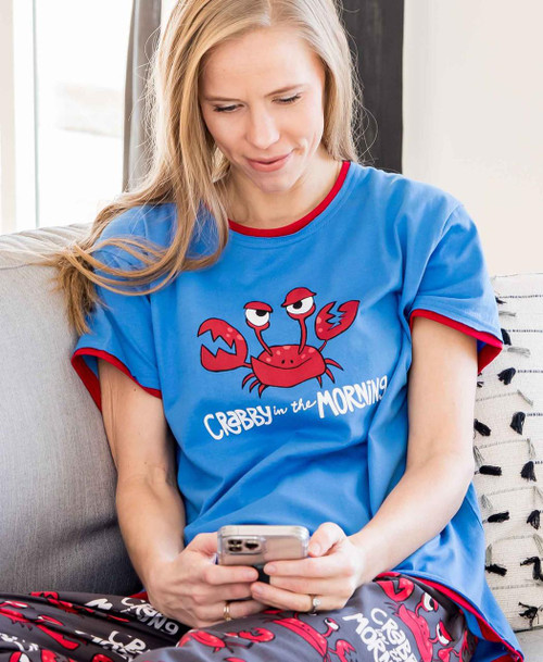 Lazy One Crabby Women's Regular Fit Tee