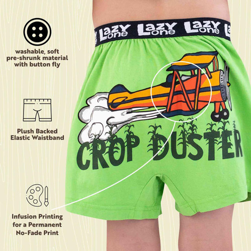 Lazy One Crop Duster Kid Boxer