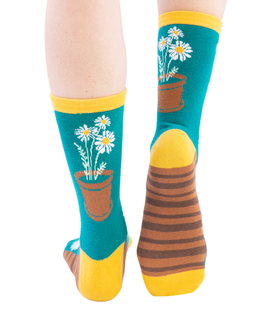 Lazy One Daisy Crew Sock