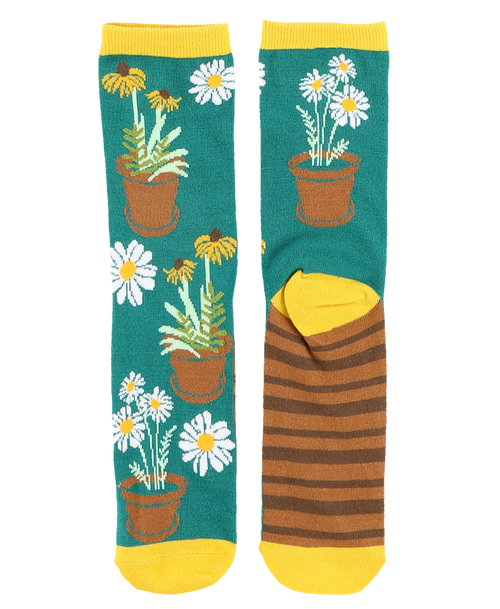 Lazy One Daisy Crew Sock